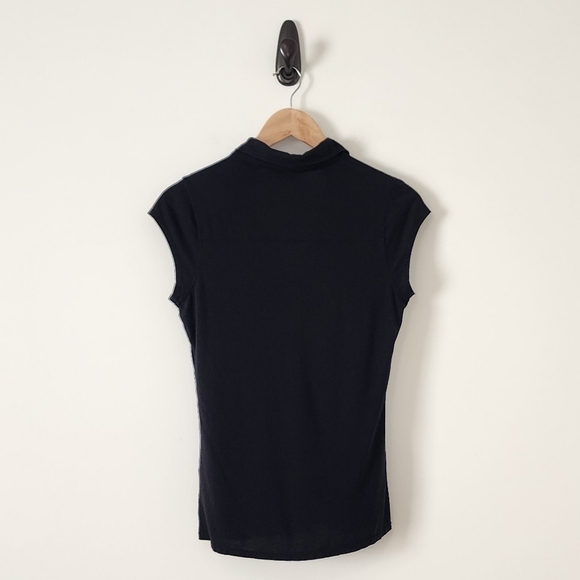 Medium BLACK Smart Set Basic T-shirt - Picture 2 of 5